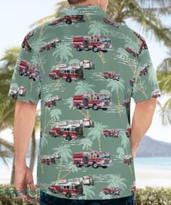 Virginia, Bowling Green Volunteer Fire Department Hawaiian Shirt Product Photo 2