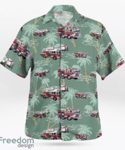 Virginia, Bowling Green Volunteer Fire Department Hawaiian Shirt Product Photo 3