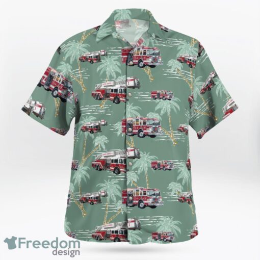 Virginia, Bowling Green Volunteer Fire Department Hawaiian Shirt Product Photo 3