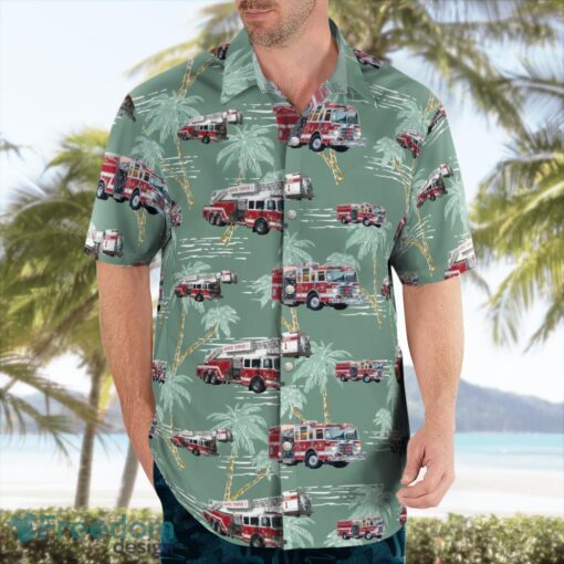 Virginia, Bowling Green Volunteer Fire Department Hawaiian Shirt Product Photo 4