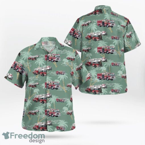 Virginia, Bowling Green Volunteer Fire Department Hawaiian Shirt Product Photo 1