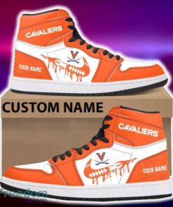 Virginia Cavaliers Air Jordan Hightop Shoes New Custom Name For Fans Gift Sneaker Virginia Cavaliers Air Jordan Hightop Shoes New Custom Name For Fans Gift Sneaker