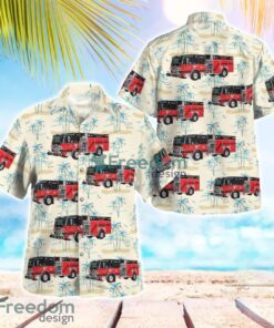 Virginia Floyd County Volunteer Fire Department Tropical 3D Hawaiian Shirt Gift For Summer Product Photo 1