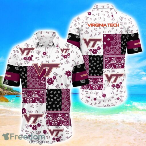 Virginia Tech Hokies Hawaii For Summer Sport Team Hawaiian Shirt Product Photo 1