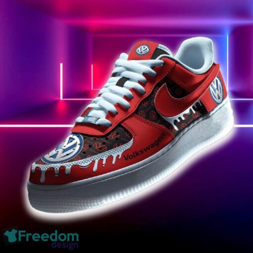 Volkswagen Car Air Force 1 Sneaker All Over Print For Fans AF1 Shoes - Volkswagen Car Air Force 1 Sneaker All Over Print For Fans AF1 Shoes