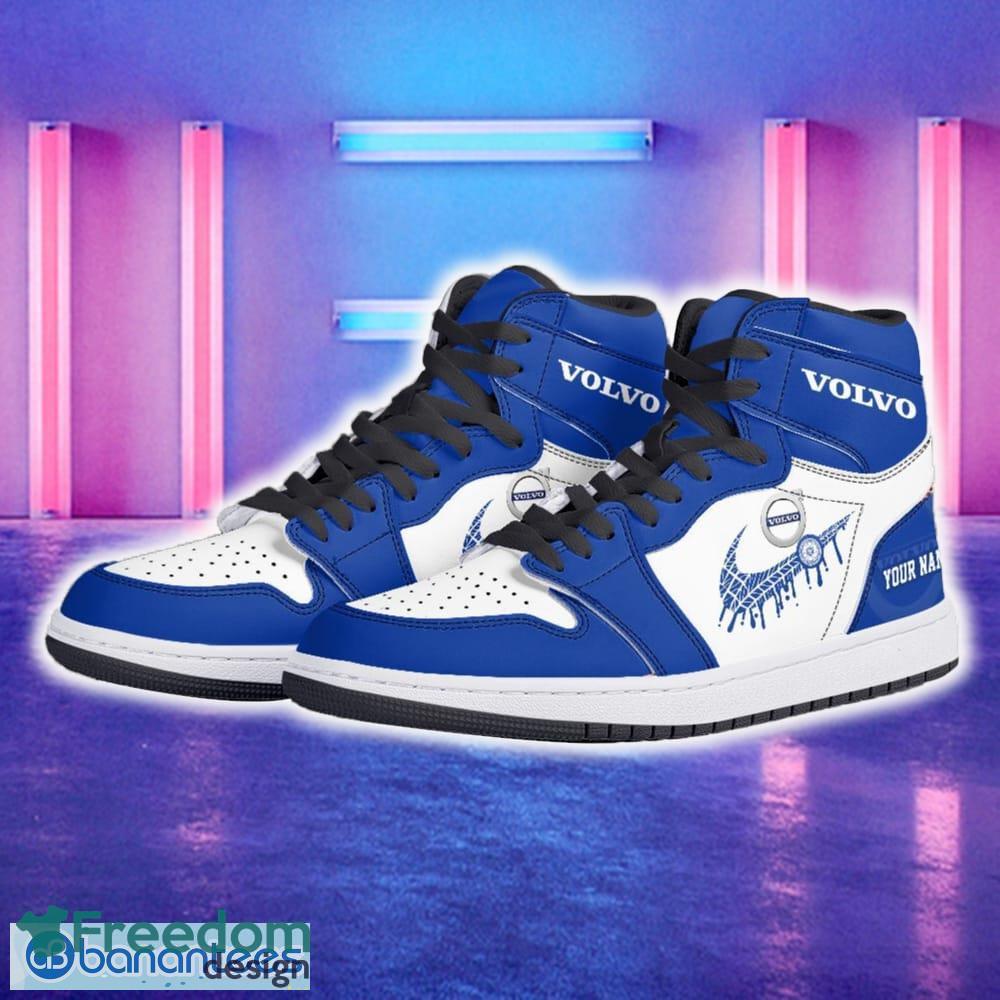 Volvo Car Air Jordan 1 Hightop Shoes New For Fans Gift AJ1 Sneaker Custom Name image Volvo Car Air Jordan 1 Hightop Shoes New For Fans Gift AJ1 Sneaker Custom Name - Volvo Air Jordan 1 Hightop Shoes_5