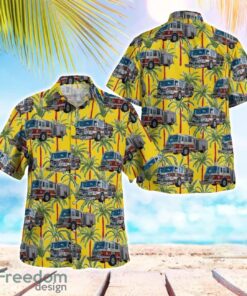 Wagontown Fire Co Coatesville, Pennsylvania Summer Hawaiian Shirt Product Photo 1