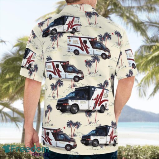 Wakarusa, Indiana, Tri-County Ambulance Service Hawaiian Shirt Beach Shirt For Men And Women Product Photo 2