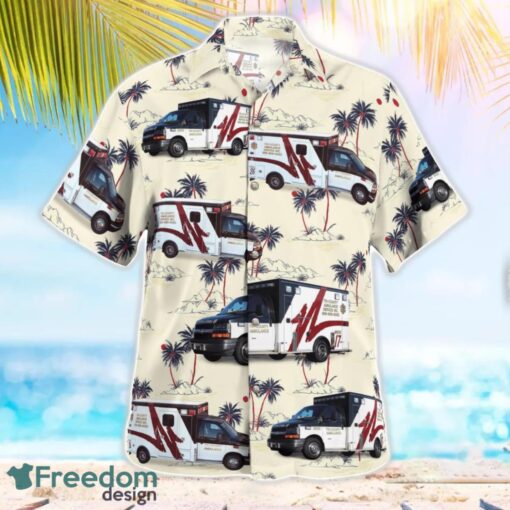 Wakarusa, Indiana, Tri-County Ambulance Service Hawaiian Shirt Beach Shirt For Men And Women Product Photo 3