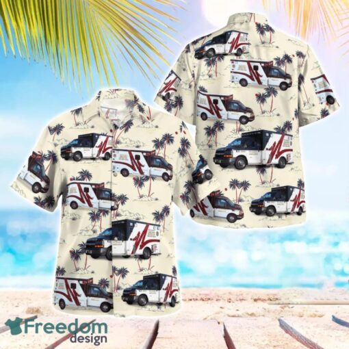 Wakarusa, Indiana, Tri-County Ambulance Service Hawaiian Shirt Beach Shirt For Men And Women Product Photo 1