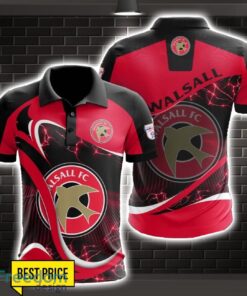 Walsall FC 3D Polo Shirt Special Gift For Fans Holiday Gift