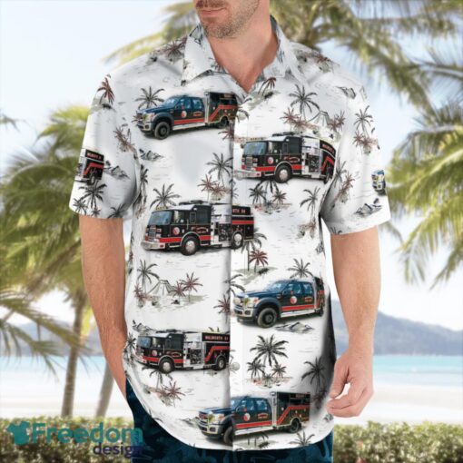 Walworth, New York, Walworth Fire Department Hawaiian Shirt Beach Shirt For Men And Women Product Photo 3