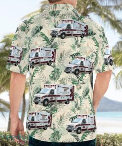 Warren County, New York, Warrensburg EMS Hawaiian Shirt Product Photo 2