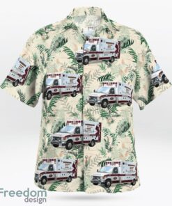 Warren County, New York, Warrensburg EMS Hawaiian Shirt Product Photo 3