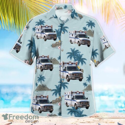 Washington DC, Georgetown Emergency Response Medical Service Hawaiian Shirt Beach Shirt For Men And Women Product Photo 2