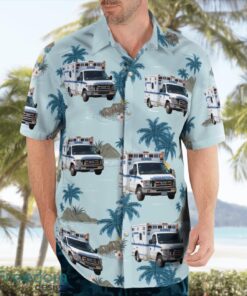 Washington DC, Georgetown Emergency Response Medical Service Hawaiian Shirt Beach Shirt For Men And Women Product Photo 3