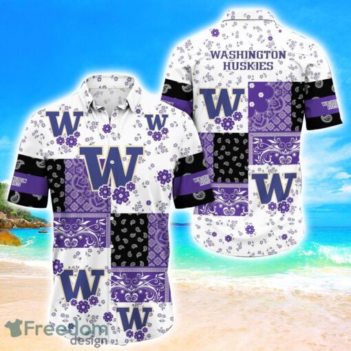 Washington Huskies Hawaii For Summer Sport Team Hawaiian Shirt Product Photo 1