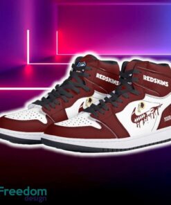 Washington Redskin Air Jordan Hightop Shoes New Custom Name For Fans Gift Sneaker - Washington Redskin Air Jordan Hightop Shoes Photo 5