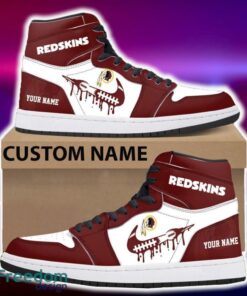 Washington Redskin Air Jordan Hightop Shoes New Custom Name For Fans Gift Sneaker