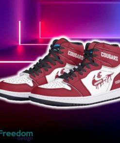 Washington State Cougars Air Jordan Hightop Shoes New Custom Name For Fans Gift Sneaker - Washington State Cougars Air Jordan Hightop Shoes Photo 5