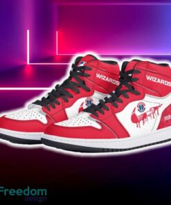 Washington Wizards Air Jordan Hightop Shoes New Custom Name For Fans Gift Sneaker - Washington Wizards Air Jordan Hightop Shoes Photo 5