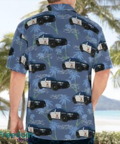 Waterloo Police Department (Iowa) Summer Hawaiian Shirt Product Photo 2