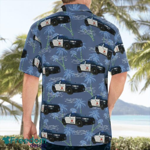 Waterloo Police Department (Iowa) Summer Hawaiian Shirt Product Photo 2