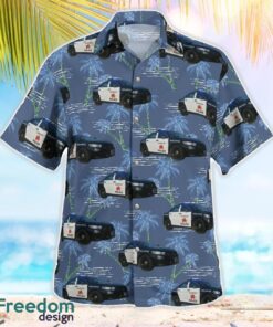 Waterloo Police Department (Iowa) Summer Hawaiian Shirt Product Photo 3