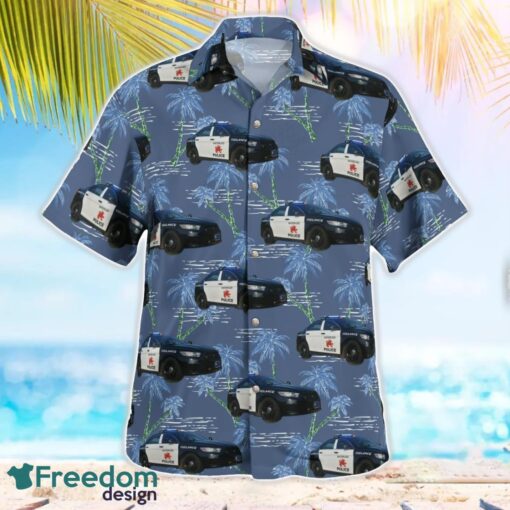 Waterloo Police Department (Iowa) Summer Hawaiian Shirt Product Photo 3