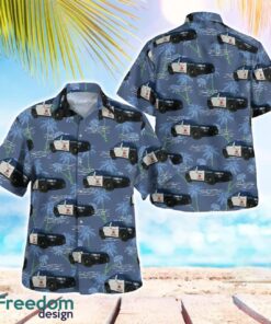 Waterloo Police Department (Iowa) Summer Hawaiian Shirt Product Photo 1