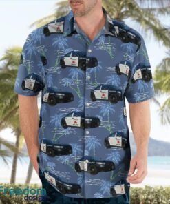 Waterloo Police Department (Iowa) Summer Hawaiian Shirt Product Photo 4