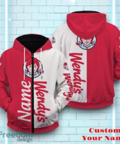 Wendy's Personalized 3D All Over Printed Logo And Brand Name Casual Design Gift For Men Women Product Photo 2