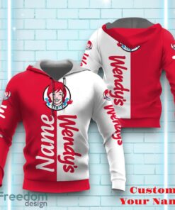 Wendy's Personalized 3D All Over Printed Logo And Brand Name Casual Design Gift For Men Women image Wendy's Personalized 3D All Over Printed Logo And Brand Name Casual Design Gift For Men Women Product Photo 3