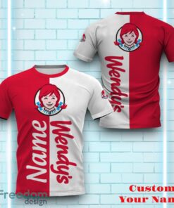 Wendy's Personalized 3D All Over Printed Logo And Brand Name Casual Design Gift For Men Women image Wendy's Personalized 3D All Over Printed Logo And Brand Name Casual Design Gift For Men Women Product Photo 4