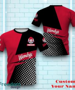 Wendy's Personalized 3D All Over Printed Logo And Brand Name Casual Design Impressive Gift For Men Women image Wendy's Personalized 3D All Over Printed Logo And Brand Name Casual Design Impressive Gift For Men Women Product Photo 3