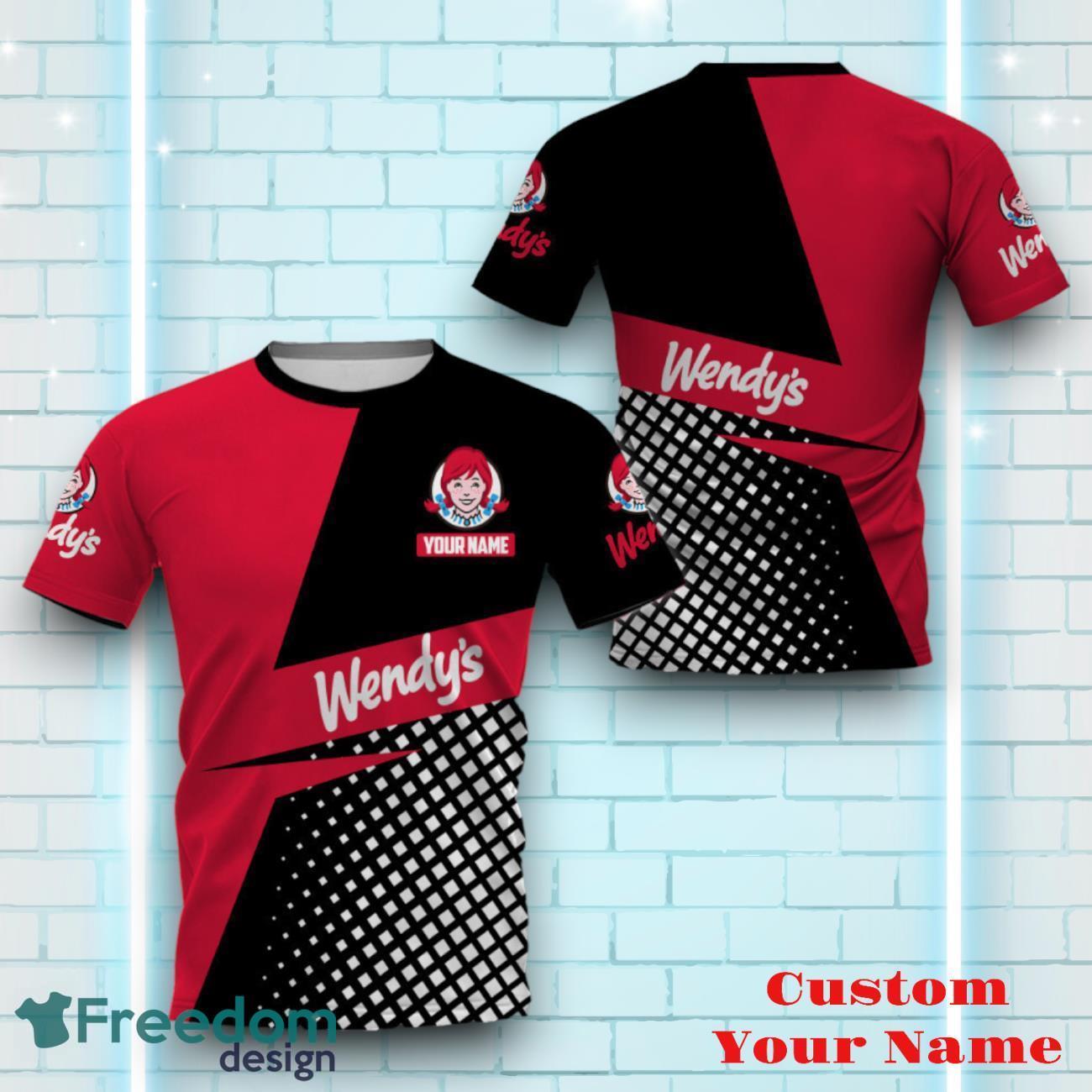 wendys-personalized-3d-all-over-printed-logo-and-brand-name-casual-design-impressive-gift-for-men-women-2.jpg Wendy's Personalized 3D All Over Printed Logo And Brand Name Casual Design Impressive Gift For Men Women Product Photo 3