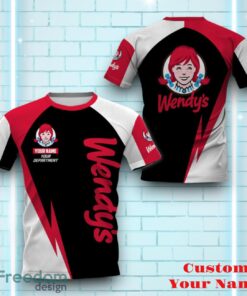 Wendy's Personalized 3D All Over Printed Logo And Brand Name Casual & Youth Design Gift For Men Women Product Photo 3