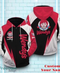 Wendy’s Personalized 3D All Over Printed Logo And Brand Name Casual & Youth Design Gift For Men Women