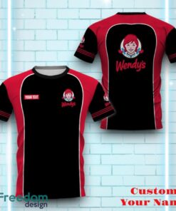 Wendy's Personalized 3D All Over Printed Logo And Brand Name Dynamic Edition Gift For Men Women Product Photo 3