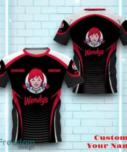 Wendy’s Personalized 3D All Over Printed Logo And Brand Name Eye-Catching Design Gift For Men Women