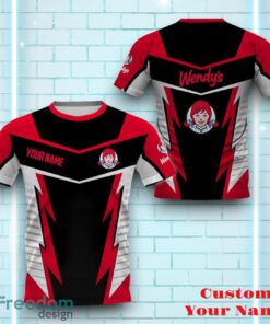 Wendy's Personalized 3D All Over Printed Logo And Brand Name Lightning Design Gift For Men Women Product Photo 2