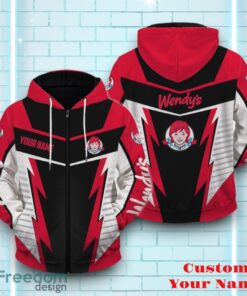 Wendy’s Personalized 3D All Over Printed Logo And Brand Name Lightning Design Gift For Men Women