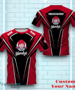 Wendy's Personalized 3D All Over Printed Logo And Brand Name Youth & Dynamic Design Gift For Men Women Product Photo 2
