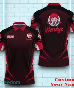 Wendy’s Personalized Polo Shirt Logo And Brand Name Casual Design Unique Gift For Men Women