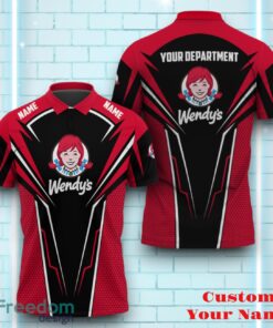Wendy’s Personalized Polo Shirt Logo And Brand Name Youth & Dynamic Design Gift For Men Women