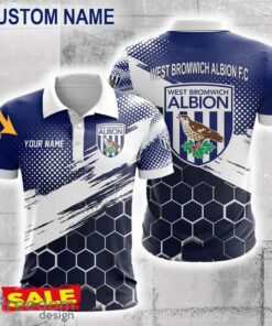 West Bromwich Albion F.C 3D Polo Shirt New Trending For Men Women Fans Custom Name