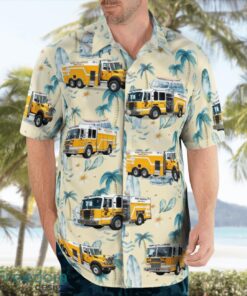 West Chester, Pennsylvania, West Bradford Fire Company Hawaiian Shirt Beach Shirt For Men And Women Product Photo 3