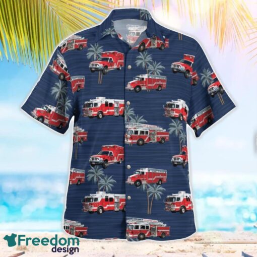 West Jordan, Utah, West Jordan Fire Department Hawaiian Shirt Summer Beach Gift Product Photo 2