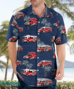 West Jordan, Utah, West Jordan Fire Department Hawaiian Shirt Summer Beach Gift Product Photo 3