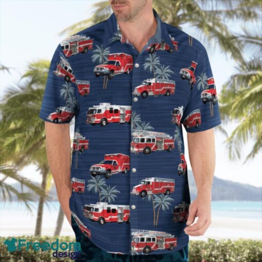 West Jordan, Utah, West Jordan Fire Department Hawaiian Shirt Summer Beach Gift Product Photo 3